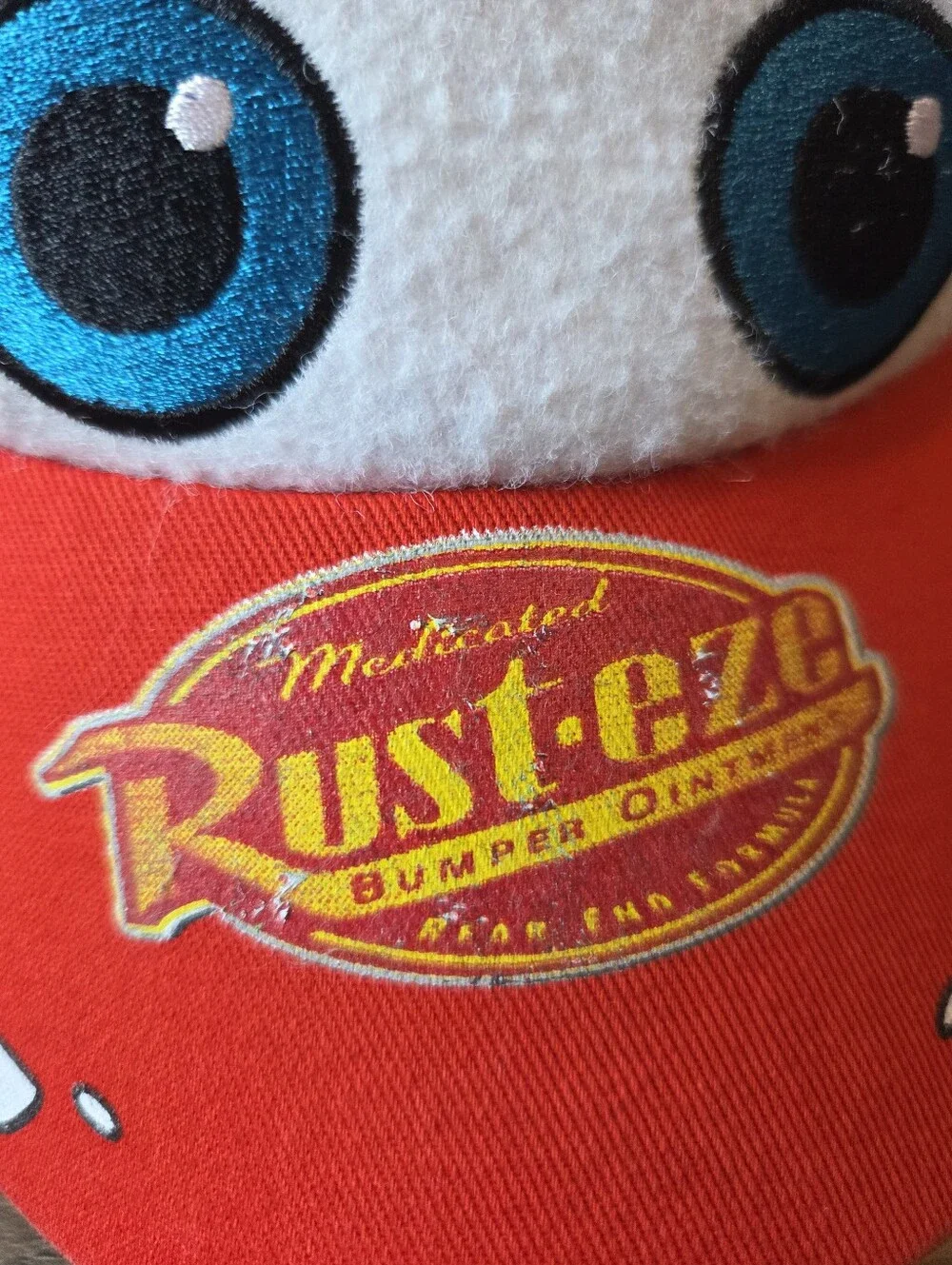 Disney Parks Walt Disney World Lightning Mcqueen Mickey Ears Hat Baseball Cap